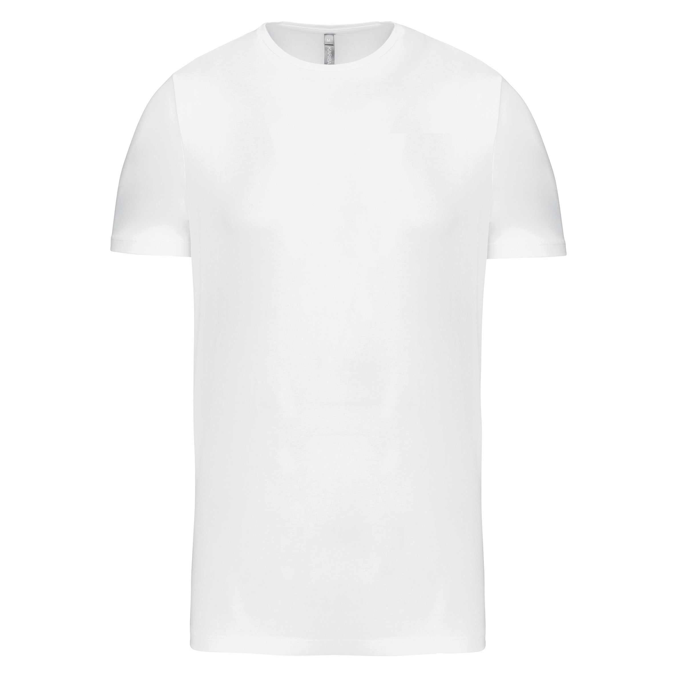 T-SHIRT COL ROND MANCHES COURTES HOMME