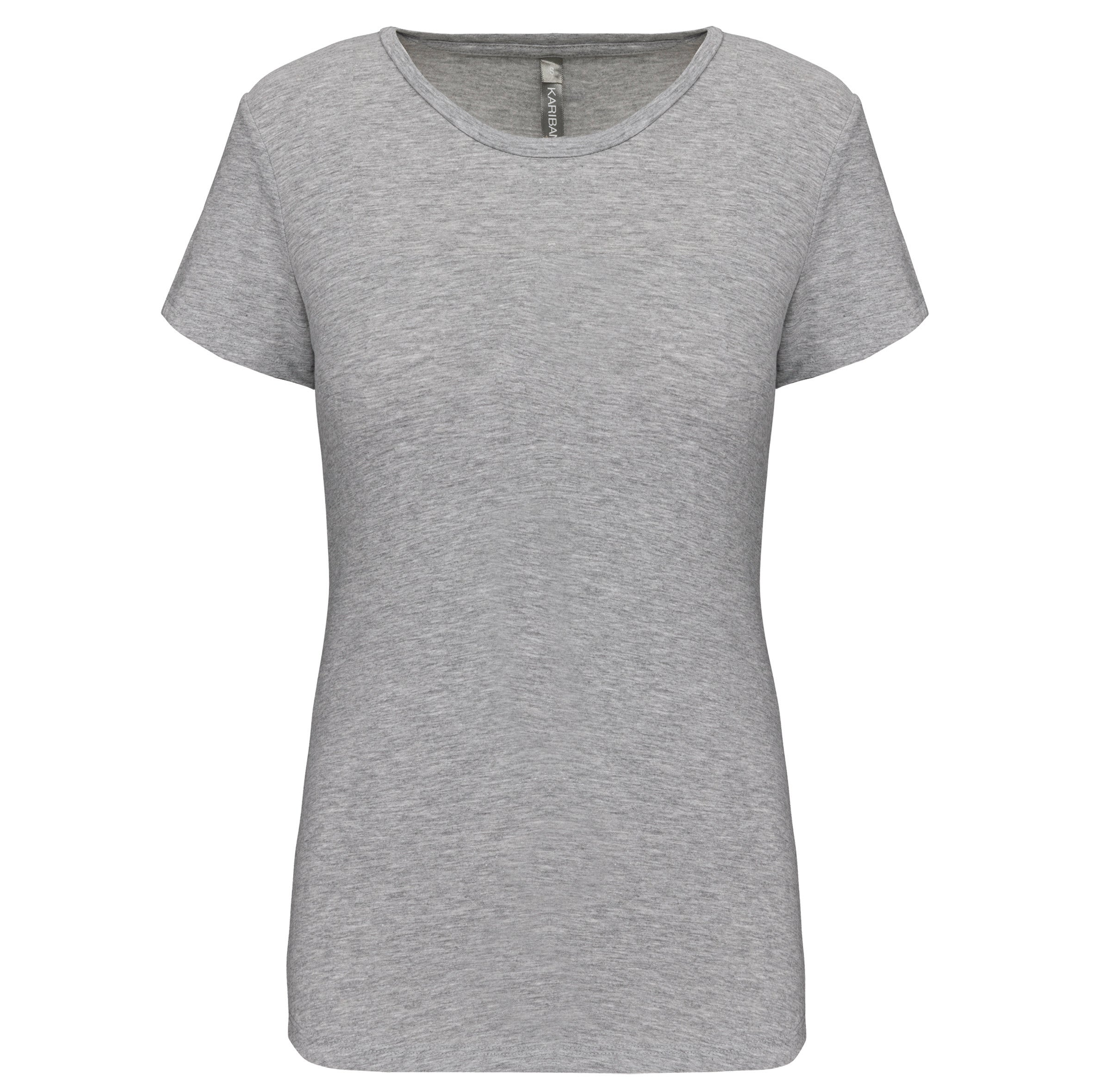 T-SHIRT COL ROND MANCHES COURTES FEMME